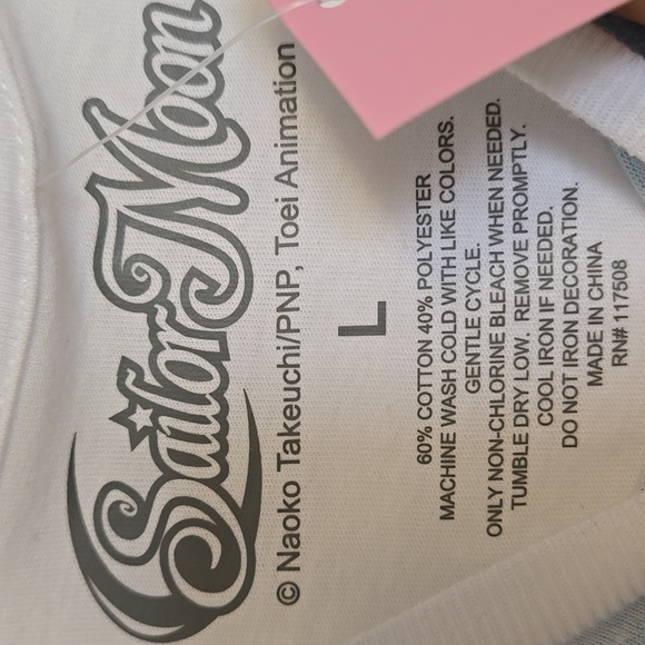 Sailor Moon Graphic Tee - White and Blue - Picture 2 of 4